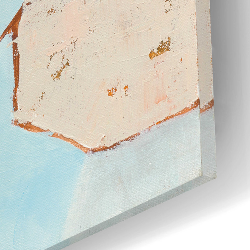 «Moored» par Phyllis Adams, H 12 po x l 12 po x P 0,13 po