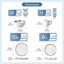 Colour Handmade Ceramic Dinnerware Set 16 Piece - Service for 4-638829609