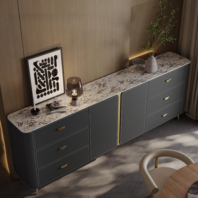 Italian Minimalist Luxury Sideboard by Orren Ellis