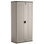 Armoire de rangement en résine avec portes verrouillables et tablettes réglables l 40 po x P 20 po Suncast, fabriquée aux États-Unis