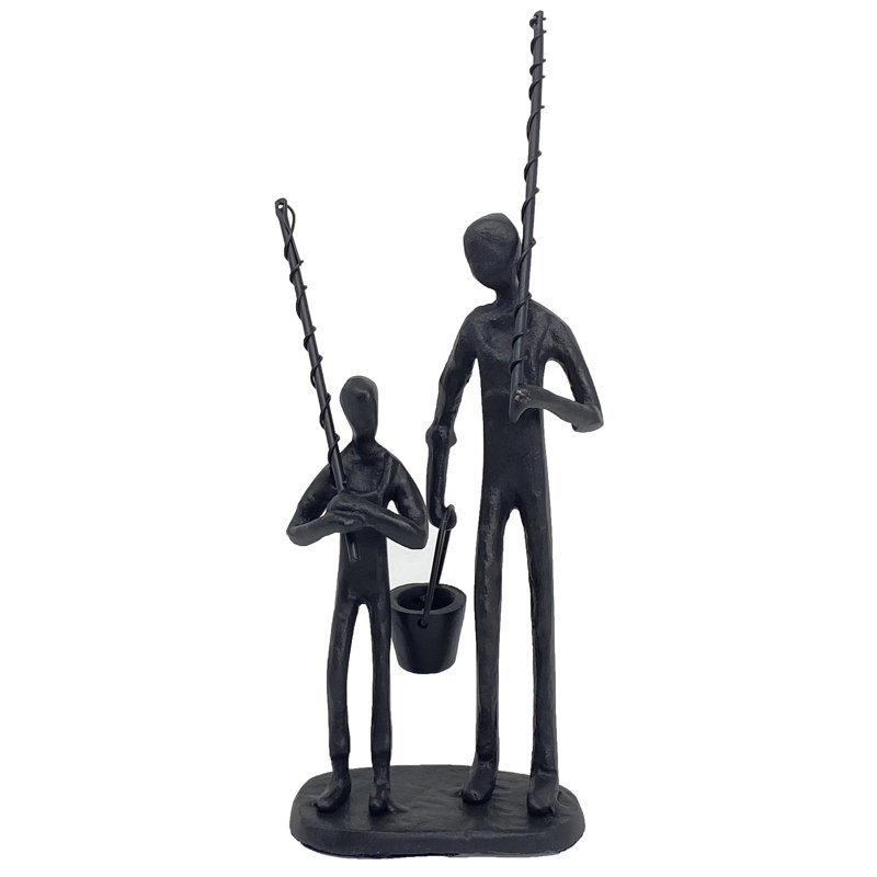 FISHING TRIP Figurine 21cm, Mocha