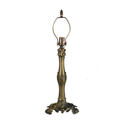 Base de lampe victorienne en rosette
