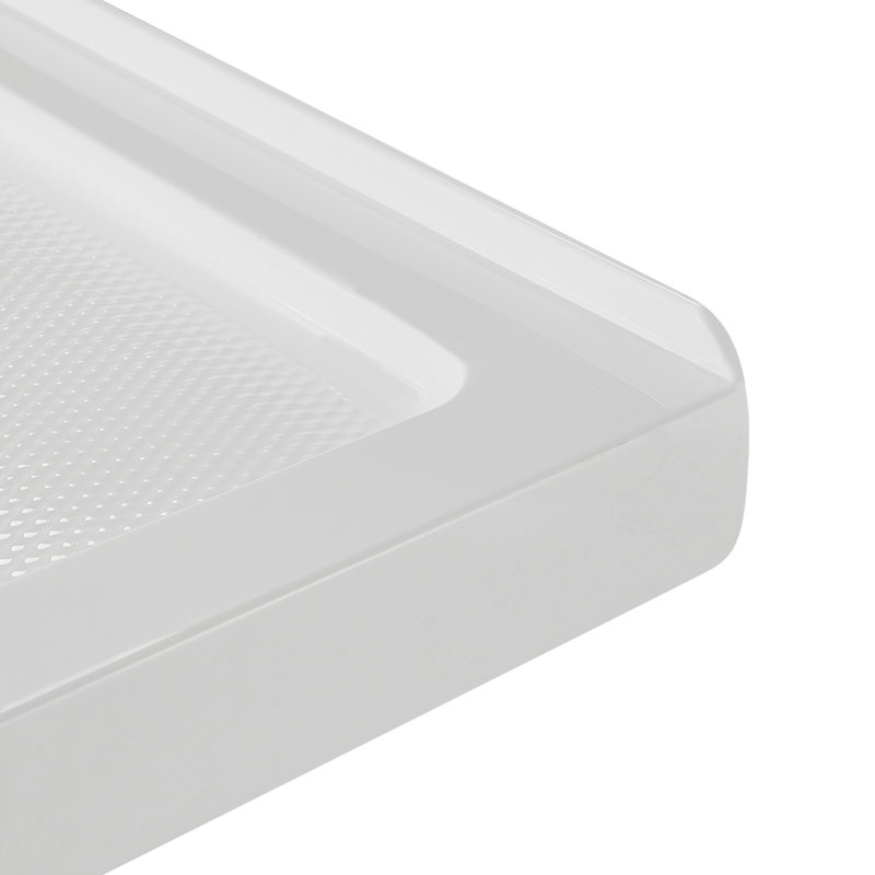 Streamline 60" W x 36" D Corner Acrylic Shower Base, Drain Included