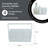 Acrylic 4 Compartment Makeup Organizer