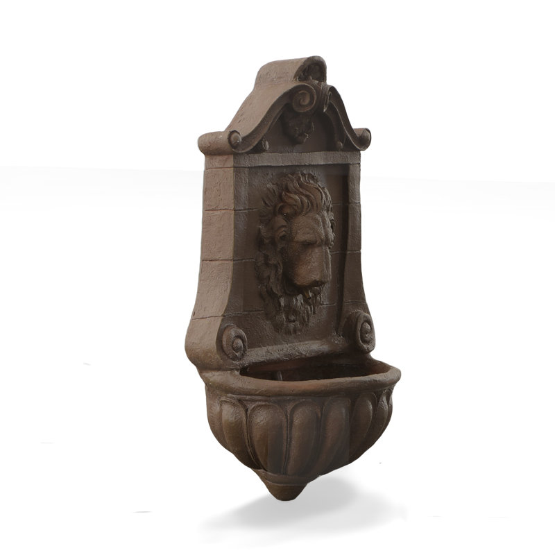 Scharff Handcrafted Outdoor Weather Resistant Fountain, Terra Cotta
