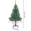 vidaXL Artificial Christmas Tree Snow Flocked with LED Light-946160772