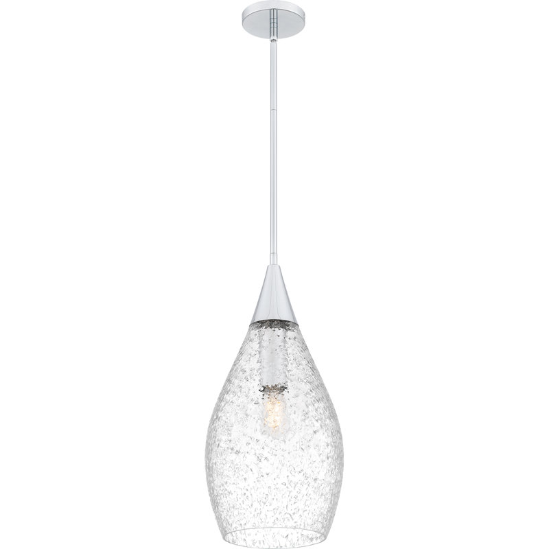 Nefeli 1-Light Polished Chrome Pendant Light