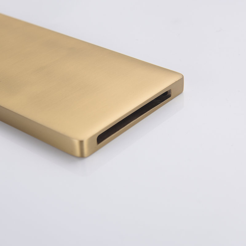 Floor Roman Tub Faucet with Diverter, Brushed Gold