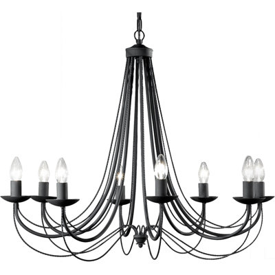 Chatham 8 - Light Candle Style Chandelier