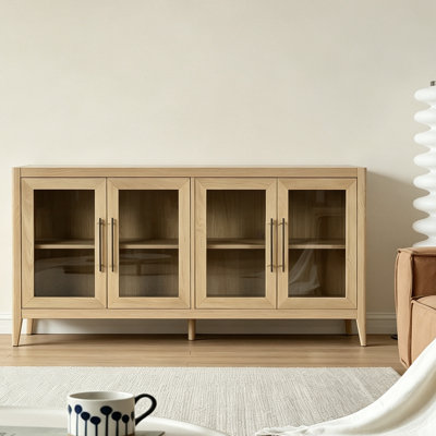 Buffet en bois massif 77,95 po American Rustic