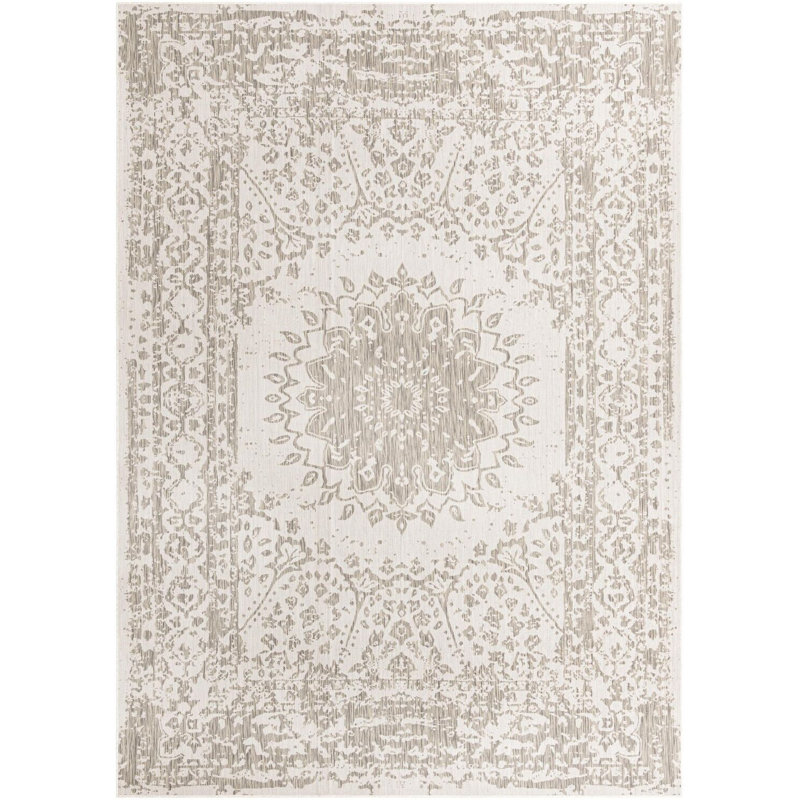 Tapis gris transitionnel Hintz, Rectangle 10 pi x 14 pi 1 po