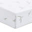 Matelas en mousse viscoélastique double couche 8 pouces avec housse infusée de bambou-2053486647