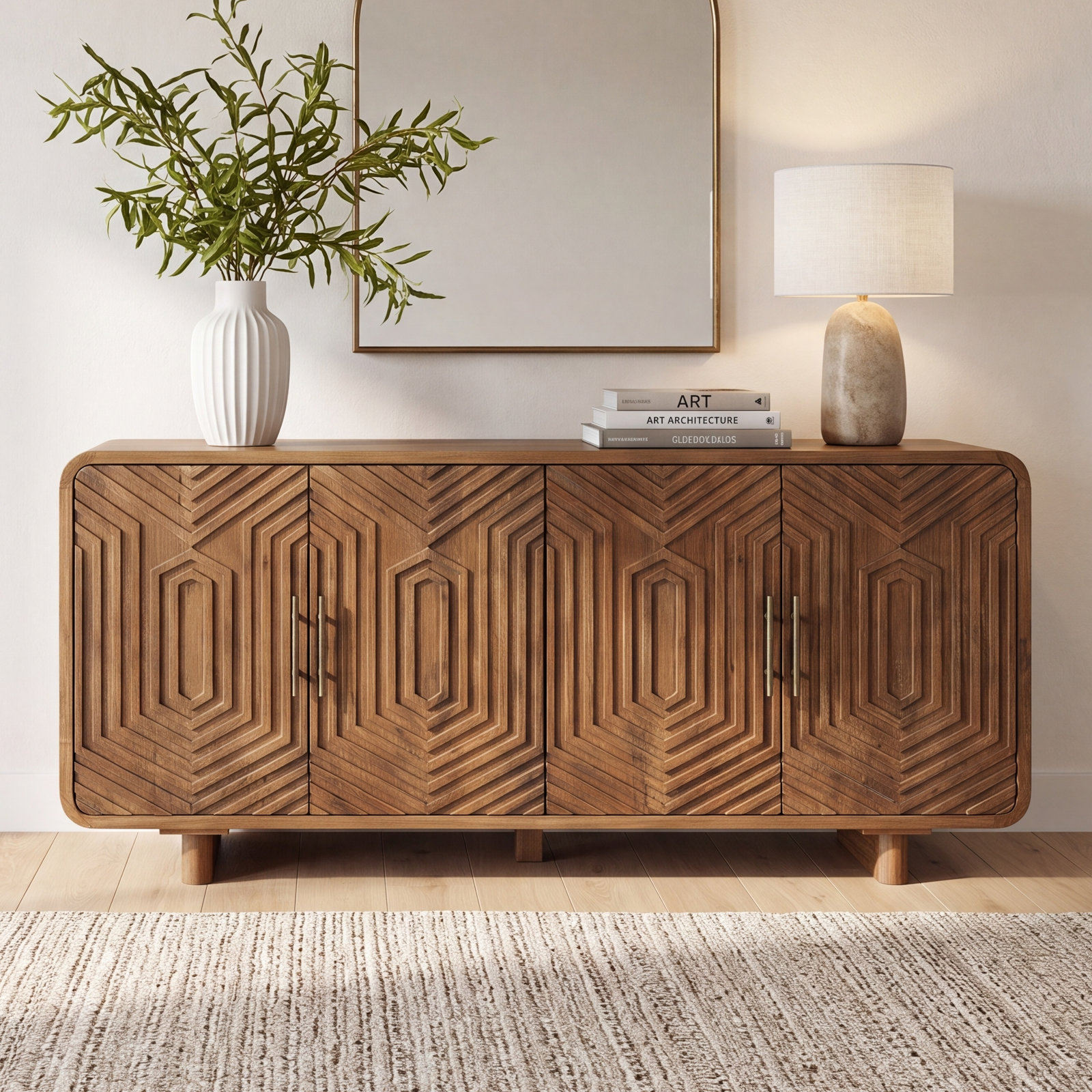 Quince 78'' Sideboard, Brown