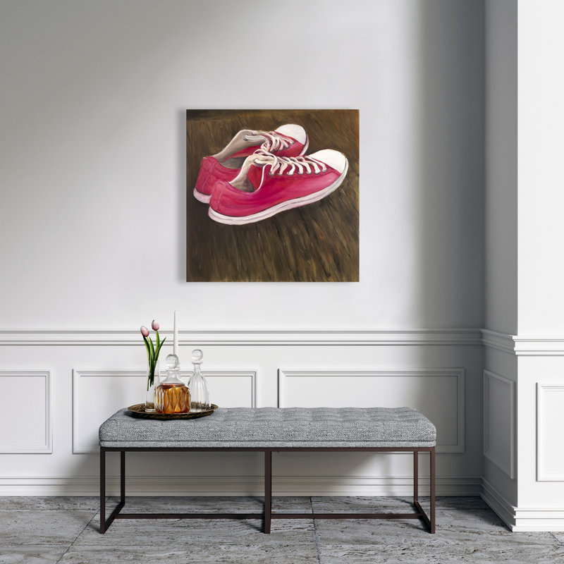 Espadrilles - décor de salon contemporain en toile | Home Art