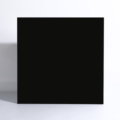 Midnight Absolute Black 24" x 24" Polished Porcelain Floor Tile