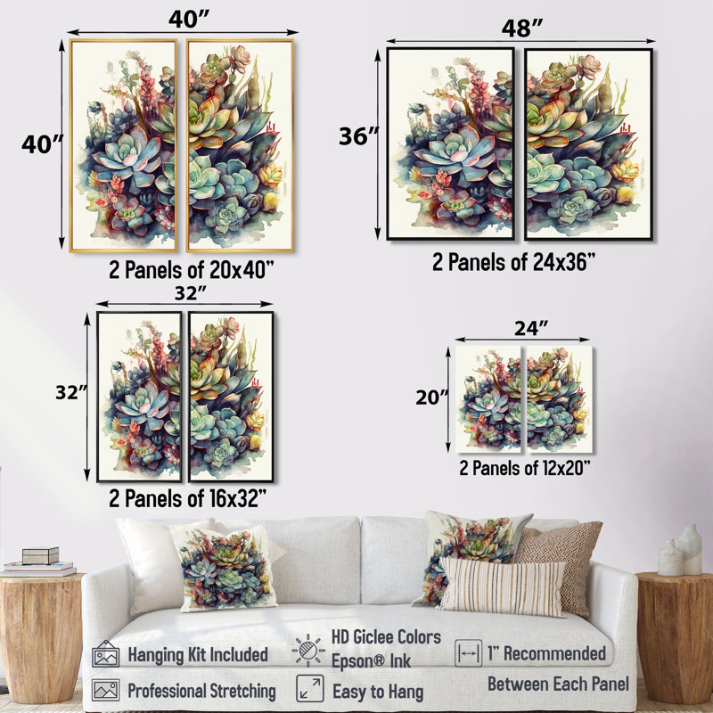 Pegram - Green Wall Decor, Black, 36" H x 48" W, Floater Framed Print