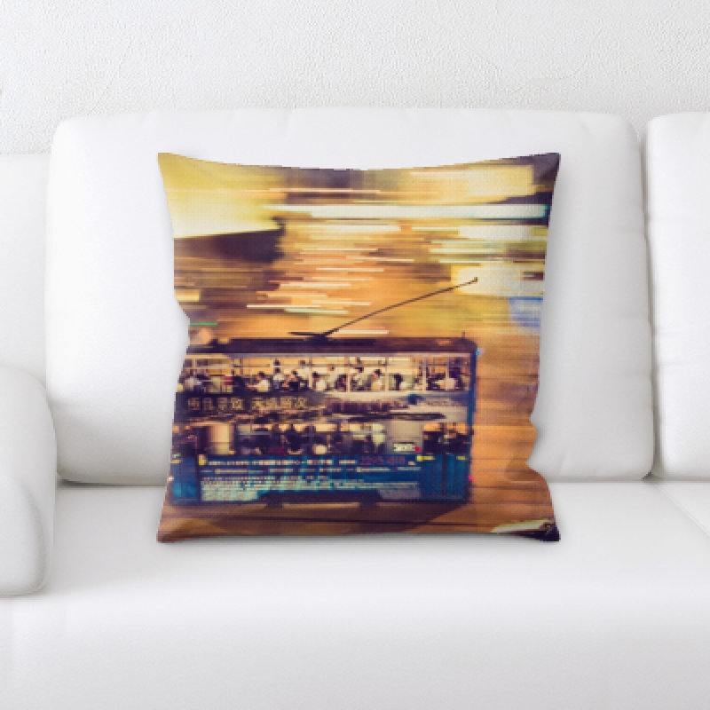 Microsuede Throw Pillow