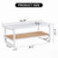 Table basse en verre