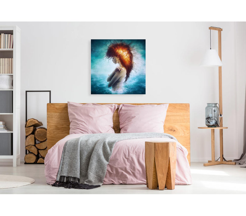 "nirvana" par mario sanchez nevado, impression sur toile tendue, H 40 po x l 40 po x P 1,5 po