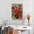 Harnek Geranium In An Earthenware Vase-108390933