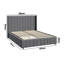 Ottoman Lift-Up Storage Bed, Upholstered Bed Frame with Headboard-117531548