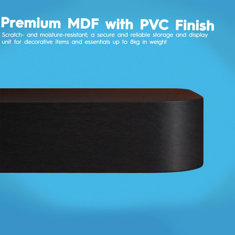 Floating Shelf, Black