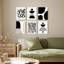 6 Piece Wrapped Canvas Print
