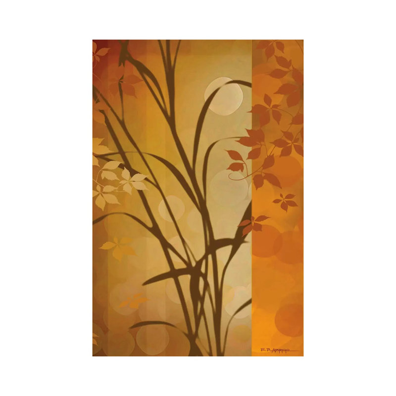 Autumn Sunset I by Edward Aparicio - Wrapped Canvas Gallery-Wrapped Canvas Giclée, 20.32 cm H x 30.48 cm W