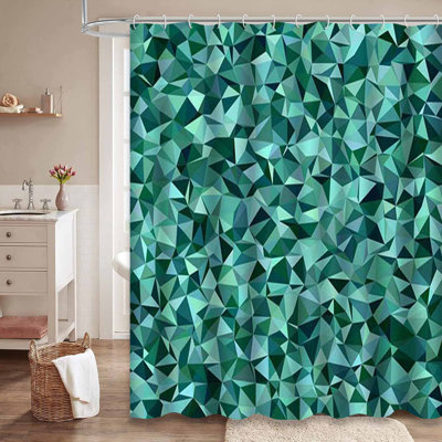 Rideau de douche Teal