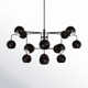Kaul 16 - Light Dome Modern Linear Chandelier