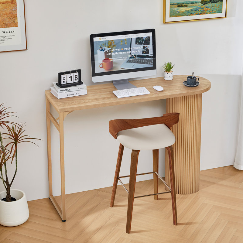 39.37'' tall bar table, Natural