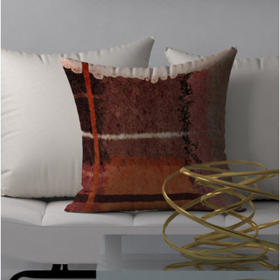 Abstract Throw Pillow
