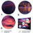 Modern Cities & Countries Wall Decor on Metal