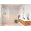 Solaris 30 in. x 78 in. Fully Frameless Radius Single Fixed Shower Panel-454935202