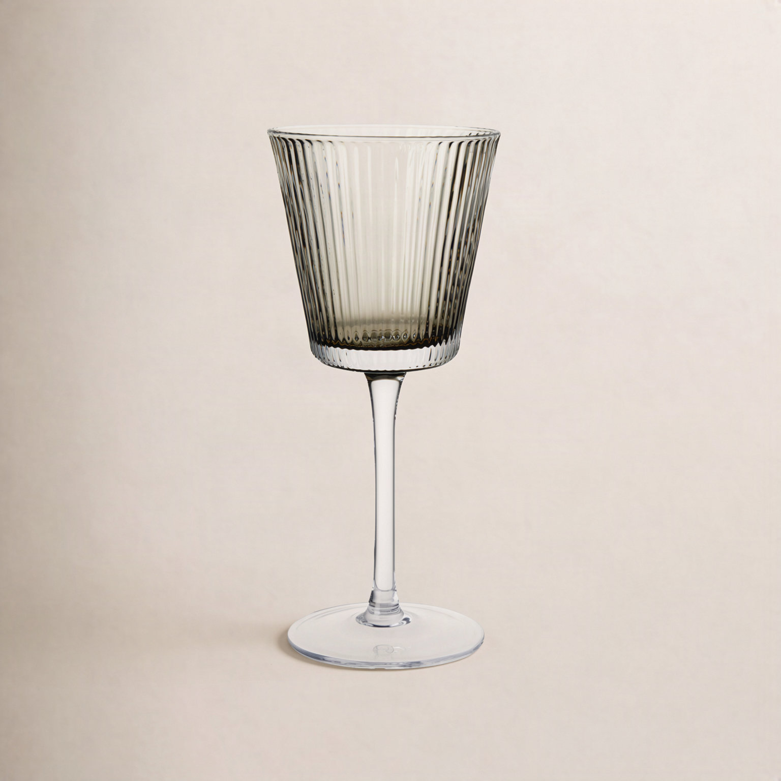 Grand Cru Nouveau Ribbed Wine Glass