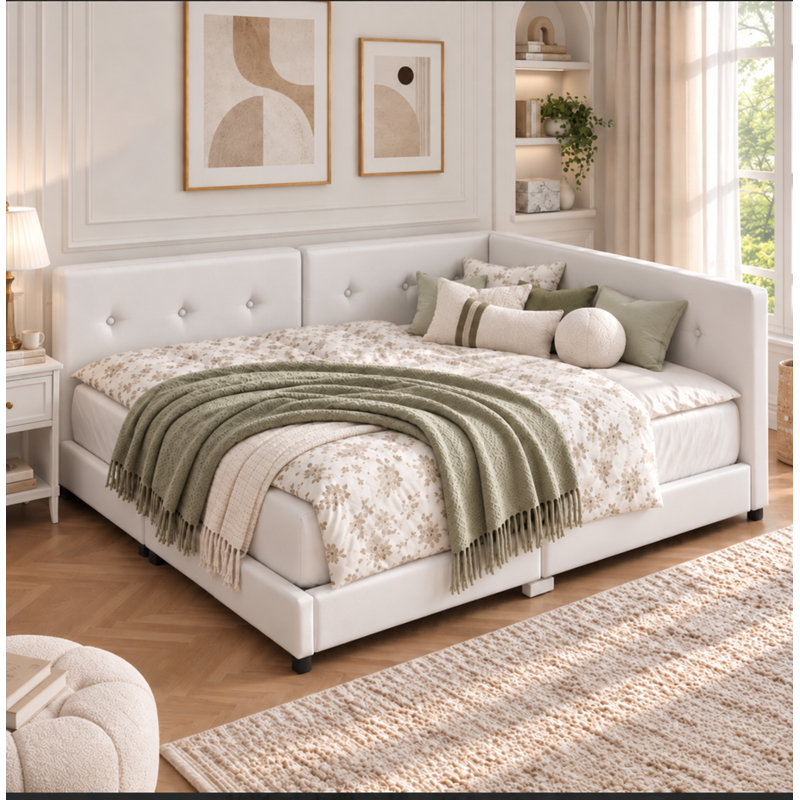 Floor Platform Bed, Queen