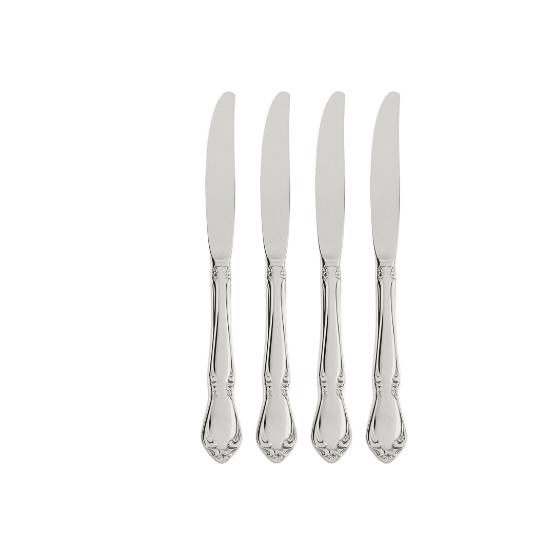 Chateau Fine Flatware Dinner Knives (Set of 4) Oneida
