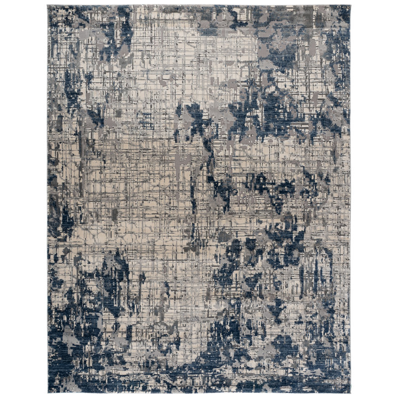 Eliene 100 Performance Abstract Rug, Rectangle 8' x 10'