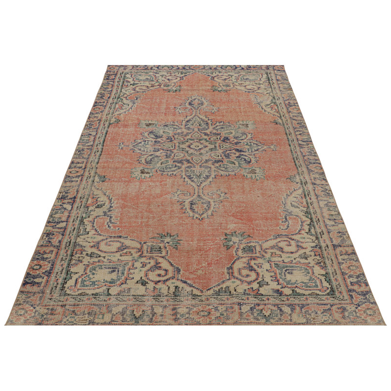 One-of-a-Kind 5'2" X 8'2" Hand Knotted Area Rug