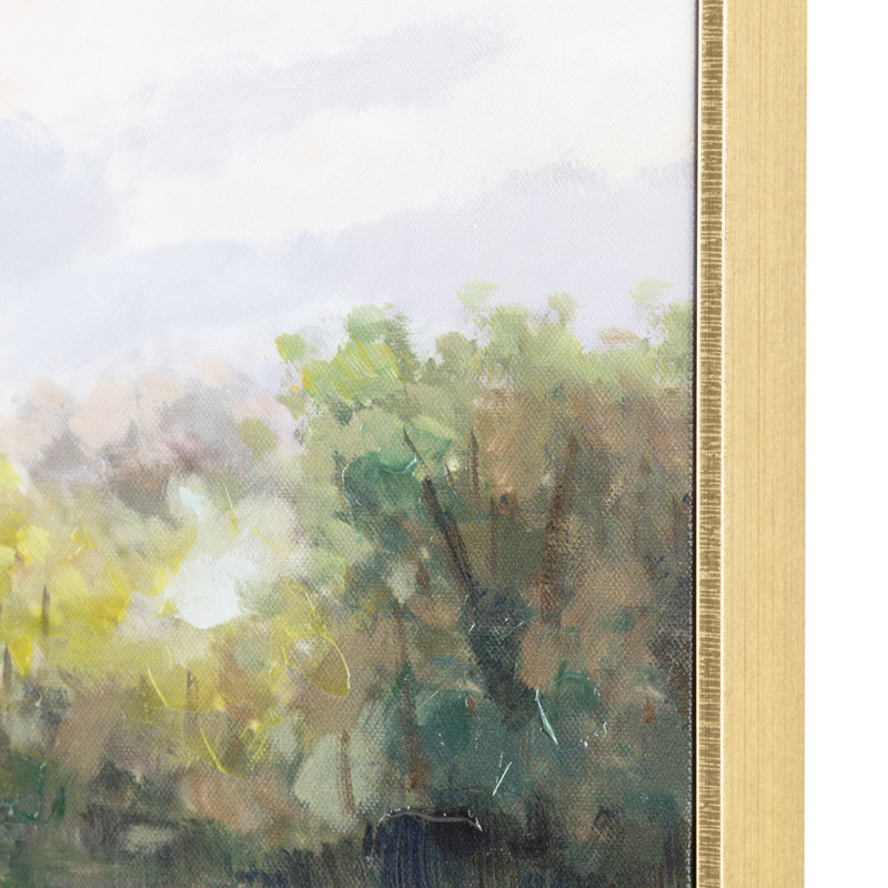 Kent Landscape Framed Canvas Wall Art