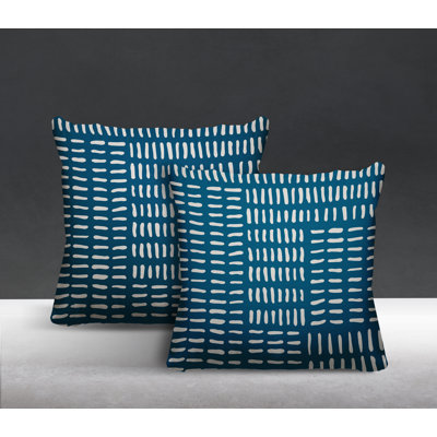 Outdoor Reversible Throw Pillow