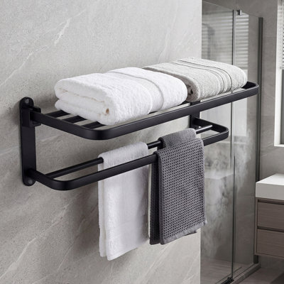 59.8 cm L Wall Mounted Towel Rack