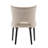 Dominique Fabric Dining Chairs with Rubberwood Legs-1025437204