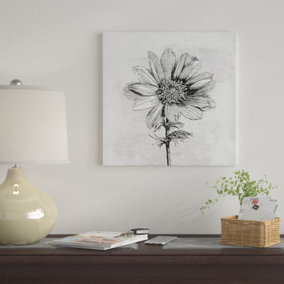 «Spa Botanical IV B&W Katie Partiet», reproduction d'impression sur toile