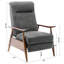 Fauteuil inclinable à accoudoirs en bois-1752443932