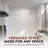 Herringbone Tile - Mirroflex - Tub and Shower Wall Panel - Gloss White