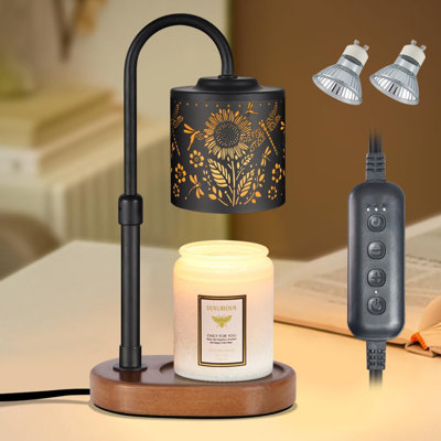 Adjustable Candle Heating Lamp With Timer