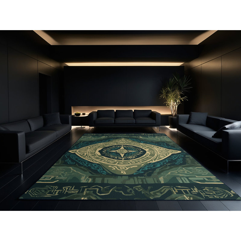 Eternal Flame Rug, Rectangle 8' x 12'