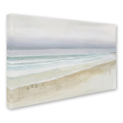 « serene seaside », impression sur toile tendue