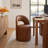 Neta Genuine Leather Upholstered Dining Chair